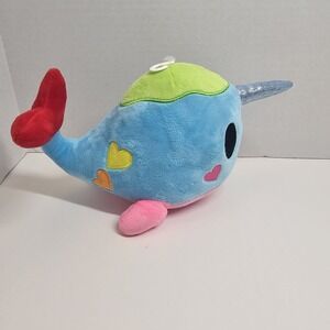 Tokidoki Narwhally Plush Stuffed Animal Toy 8" Unicorn Whale NEW With Tags